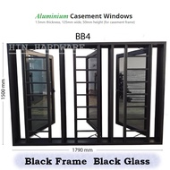 HIN PRE ORDER 2 In 1 Powder Coat Aluminium Casement Window Grill 1790mm(W) x 1500mm(H) / Tingkap Ber