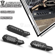 For CFMOTO 450MT 450 MT 2024-2025 Motorcycle MT450 mt450 Exhaust Pipe Protector Heat Shield Cover Gu
