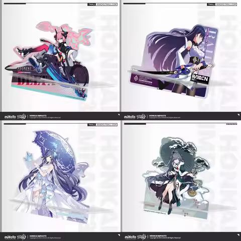 Sunsyea Honkai Impact 3rd Official Merch miHoYo Original Acrylic Phone Stand FuHua Mei Fervent Tempo