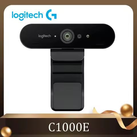 Logitech BRIO C1000e 4K Ultra HD 1080p Webcam Built-in-microphone Wide Angle Camera Video Conference
