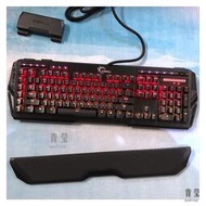 庫存芝奇780幻彩紅光軸手托可拆游戲機械鍵盤鋁合金面板青瑩
