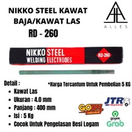 Terpopuler Kawat Las Nikko Steel RD - 260/Kawat Las Listrik/RD - 260