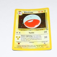寵物小精靈 遊戲咭 美國版 硬咭閃 無巢無摺 pokemon Electrode