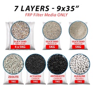 I-TECH Outdoor Master Sand Filter Media 6 / 7 Layers FRP Sand Replacement DIY Self Filling