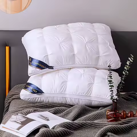 Hilton 3D Feather Velvet Bread Twist Flower Pillow Soft Elastic Pillow Core Pillow Single Carabiner