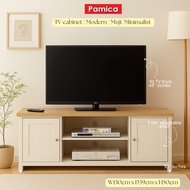 PAMICA Kate Modern 130cm 4ft TV Cabinet TV Console for TVs up to 60"