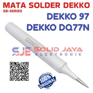 MATA DEKKO 97 DQ77N TAPER SOLDERING BIT DQ77 DQ 77 200W DEKO NAIL TIP