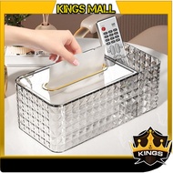 Kings - H6168 Diamond Pattern Tissue Box/Tissue Box/Diamond Pattern Tissue Box/Multipurpose Tissue Box/Aesthetic Tissue Box