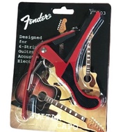 Fender Acoustic Electric Guitar Capo Capo Guitar ( RED )