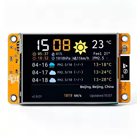 Bitcoin NMMiner NerdMiner V2 Hashrate Lucky Miner ESP32 2.8 inch Smart Display Crypto Solo Lottery 1
