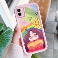 Case For Samsung Galaxy A04 M04 F04 A04E Cute Girl Phone