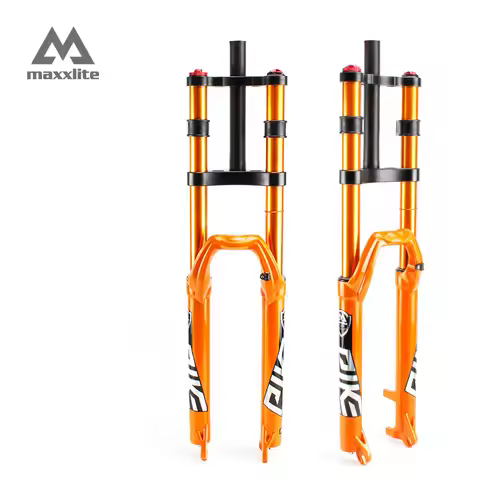 Shoulder Quick Release 100x15 110x15 Air Fork 26/27.5/29 Inch Mountain Bike Pneumatic Suspension Loc