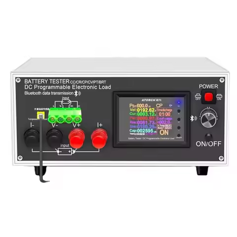 DLB-600W ATORCH 40A DC electronic load tester - Programmable high-precision resolution automotive te