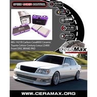 Ceramax Carbon MG1421R Toyota Lexus LS400 Celsior Century 4.0 Front disc brake pad