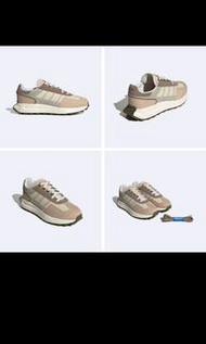 adidas originals愛迪達三葉草 男女款 RETROPY E5運動慢跑鞋復古款休閒慢跑 sizeUS 6.5. Jp23.5. 全新  附購買收據