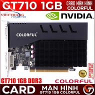 VGA - Colorful GT710 Video Card 1GB DDR3 Silent without Fan - VGA output