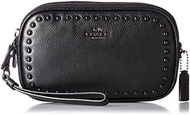 Coach Lacquer Rivets Ladies Small Leather Clutch Handbag 66154