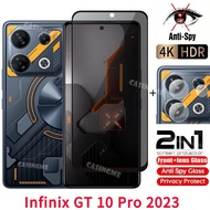 Infinix GT 20 Pro 2023 Anti Peek Privacy Film Private Tempered Glass For Infinix GT 10 Pro GT10Pro 3