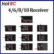 HOTRC 4/6/8/10CH F-04AT F-06AT F-08AT F-01A F-01AT F-O10A 2.4G Gyro Receiver Voltage Return PWM Lamp