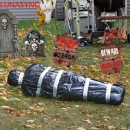 LUNASYNC Hanging Corpse, Inflatable Scary Dead Victim Props, Corpse Prop Hanging Dead Body Large Fak