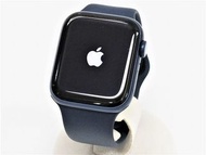 Apple Apple Watch series6 GPS 型號 44mm M00J3J/A 海軍藍身體橡膠錶帶