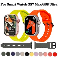 Silicone Sport Strap For Xiaomi GS7 Max/GS8 Ultra Watch 45mm 49mm smart watch Silicone Ripple bracel