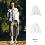 เสื้อแจ็คเก็ตผู้หญิง Semir ฤดูร้อนปี 2024 ทรงหลวม ปกป้องจากแสงแดด กันฝน ผ้าไนลอน ความยาวปกติ ซิป แขน