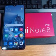 小米手機系列-Redmi Note8 pro/8G+128G雙卡機雙待機/平時用保護套/換機出售功能正常