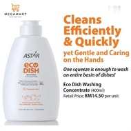 ECODISH Washing Concentrate Fresh Tangerine Zest Scent 80 X Concentration 高效快速的清洁效力
