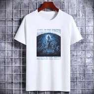 Angels in the Streets Fallen in the Sheets Graphic T-Shirt for Men Women Unisex Casual Tee