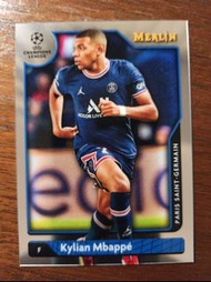 Topps Merlin card 2021 Kylian Mbappe Base Card PSG Paris 足球卡 Soccer Football