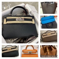 Hermes Kelly 28 mini Kelly 2 Kelly pochette Halzan 25 picotin 22