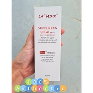 La Miux Skin Therapist Sunscreen SPF40 50ml 🔥 hyposensitive allergic skin