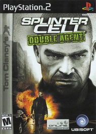 Tom Clancy's Splinter Cell Double Agent  PS2  แผ่นไรท์ เกมps2 แผ่นเกมเพล2 เกมps2