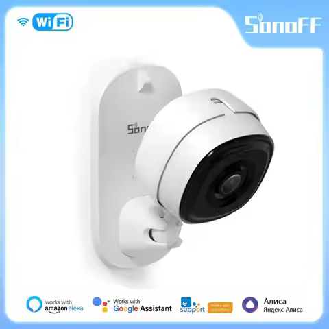 SONOFF CAM Slim WiFi Smart Security Camera 1080P Monitor Camera Two-way Audio Motion Detection Via A