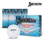 Srixon Trispeed Tour 3Piece Golf Balls(12Balls/1Doz)