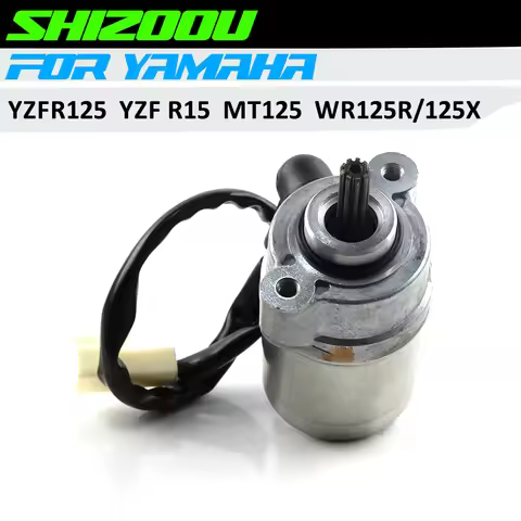 Motorcycle Starter Motor For Yamaha YZF R15 R125 R125A MT125 MT125A WR125 38B-H1800-01 5D7-81890-01 