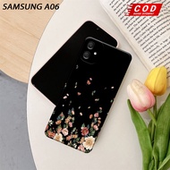 08MS Case For SAMSUNG A06 Latest - SAMSUNG A06 Casing - Fashion Case Motif FLOWER - Kesing hp - Sili