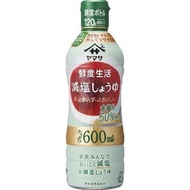 上字 - 鮮度生活 減鹽豉油 600ml [平行進口] 此日期前最佳: 2026年 05月底