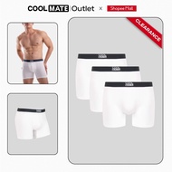[Outlet No returns] Combo of 3 Men's Underwear Coolmate Bamboo Brief Boxer Antibacterial