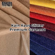 Antique Glitter T-Shirt Fabric Premium Glitter Fabric / Luxury Glitter Fabric Glitter Fabric Clothin