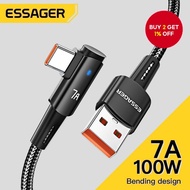 100W 7A USB Type-C Fast Charging Cable for Realme Vivo