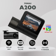 70mai A200 dash cam, International version [GIVE Vietmap Live], support Vietnamese