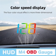 Car OBD2 HUD M4 Head Up Display Mileage Projector On Board Computer OBD Driving Computer Display Spe