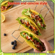 Taco Holders Stainless Steel Rack Taco Shell Holder Stand Taco Tray Holds 4 Tacos Each