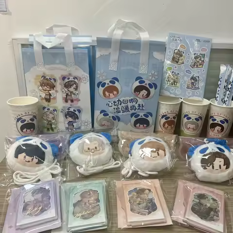 genuine Anime Tears of Themis X ChaPanda Raven KING LIBRA ADJUDICATOR Acrylic Ornament Sticker Laser