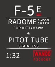 WANDD_1/32_F-5E/F C構 雷達罩+空速管 For AFV_R32006E_R32006F