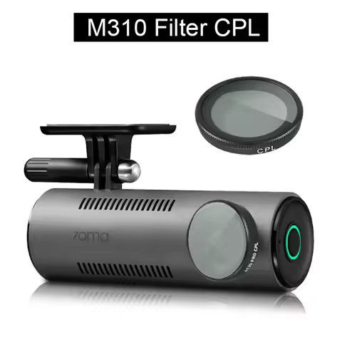 for 70mai Dash Cam M310 HD Lens Dust Protection Anti Glare CPL Filter for 70mai M310 VHB Sticker