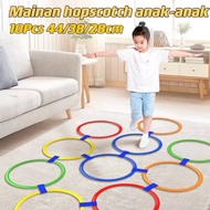 10Pcs Hopscotch Hoop toys Educational toys for Children Sensory Play Training Sports Jumping Indoor 