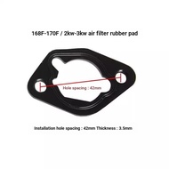B. b. Gasoline Generator Accessories 168F170F188F190F Air Filter Rubber Gasket Carburetor Sealant Ga